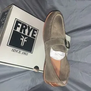 Frye | Shoes | Frye Harris Buckleos Grey Mens 95 | Poshmark